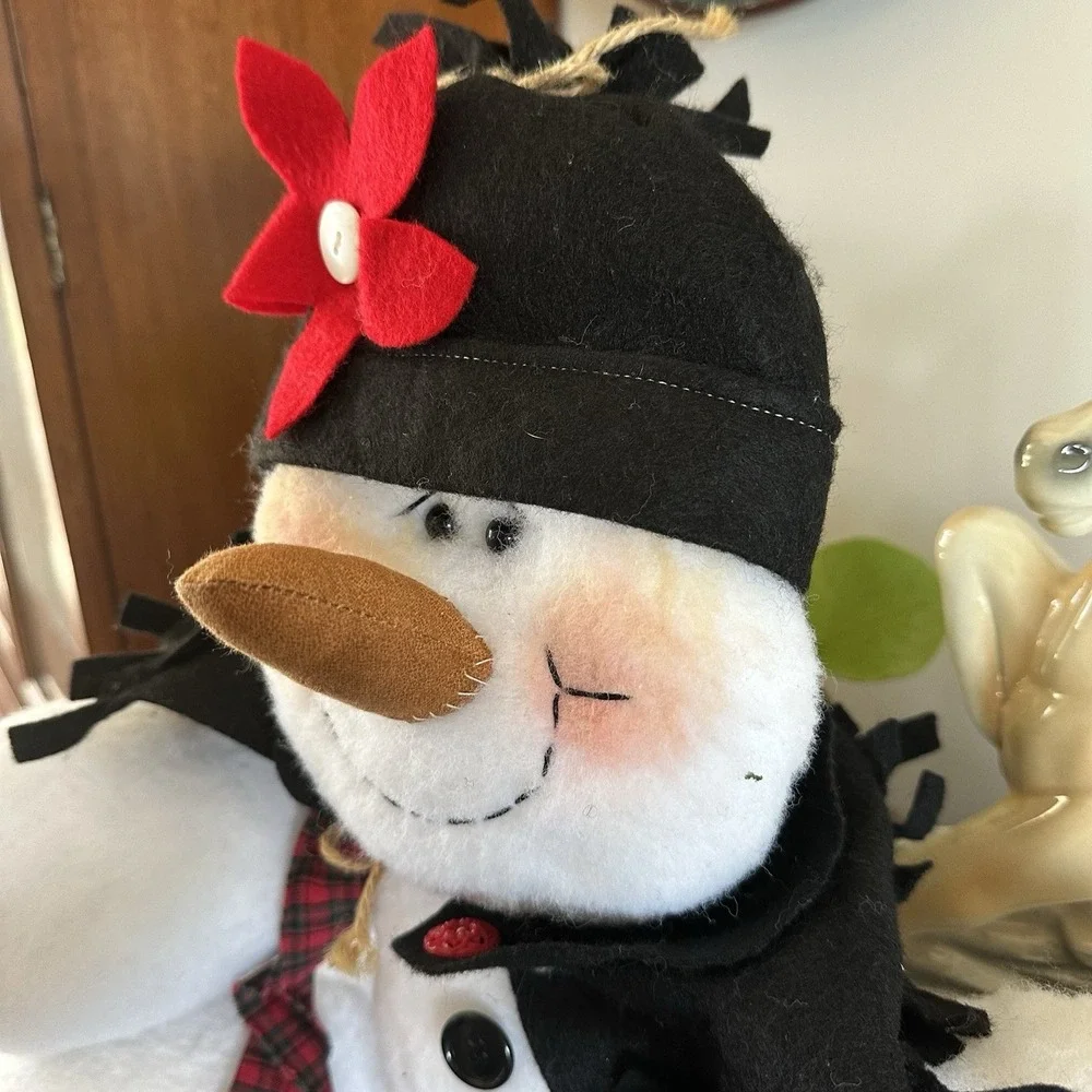 VTG Weighted Snowman Doorstop 15